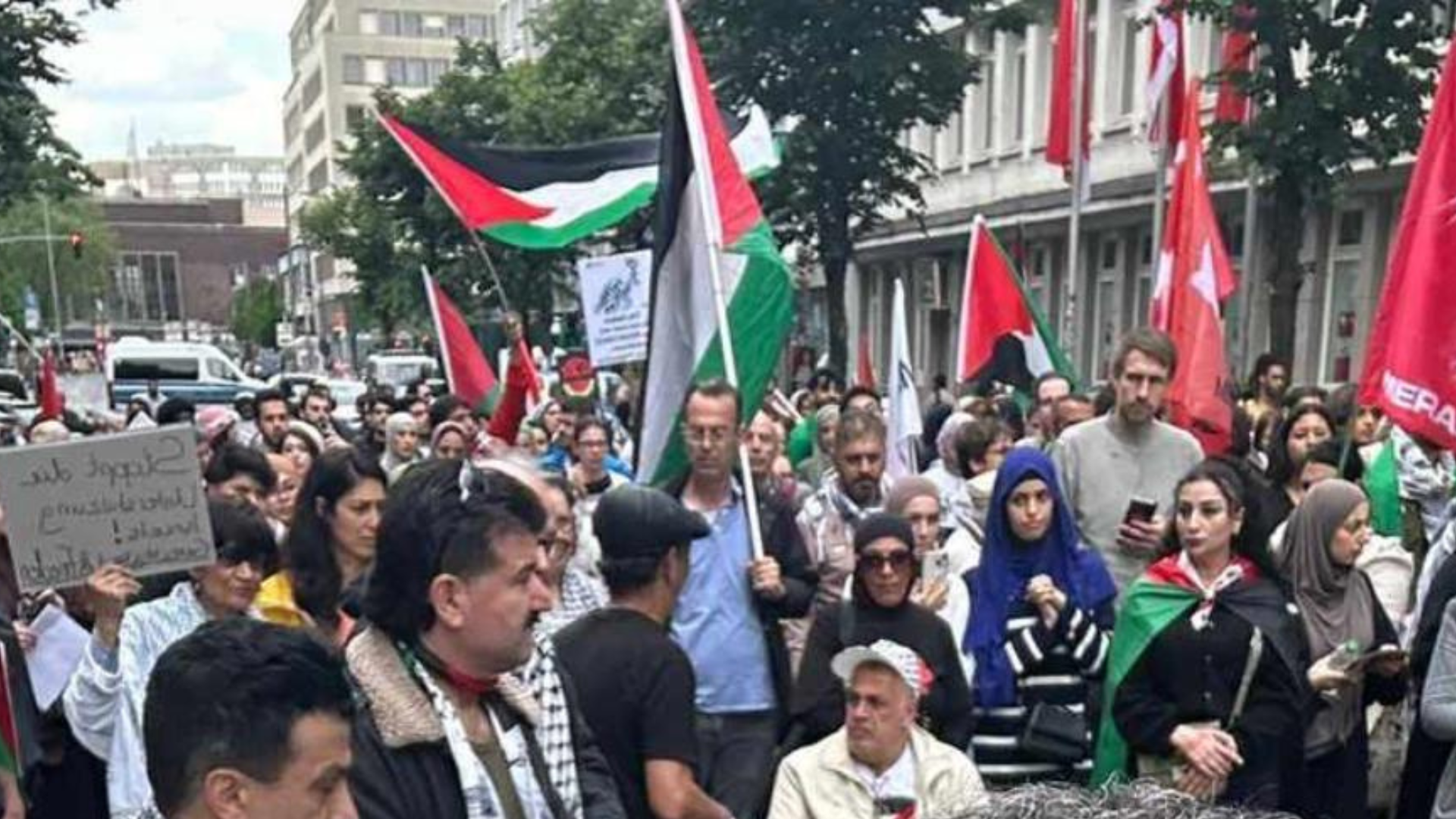 Kundgebung zur Nakba-Erinnerung und Solidarität mit Gaza